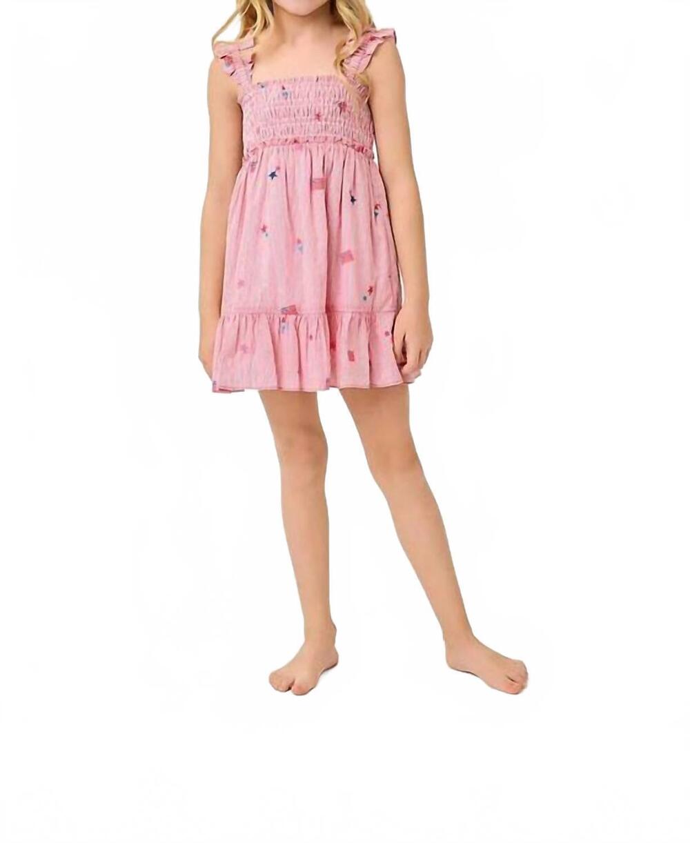 NEW LILLY PULITZER girl's mini hadly dress in paradise punch its a 250th celebra